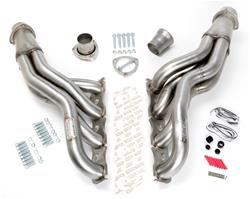 Hedman Black Long Tube Headers 05-up Challenger, LX Cars Hemi - Click Image to Close